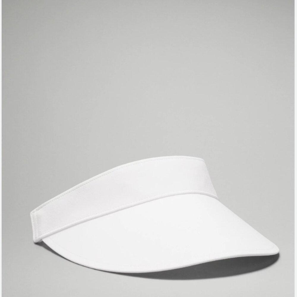 Lululemon white visor cap